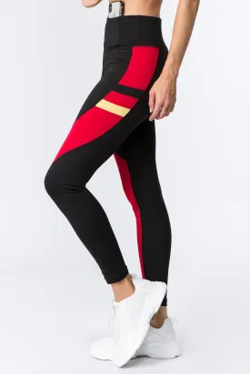 Active Colorblock Sport Leggings