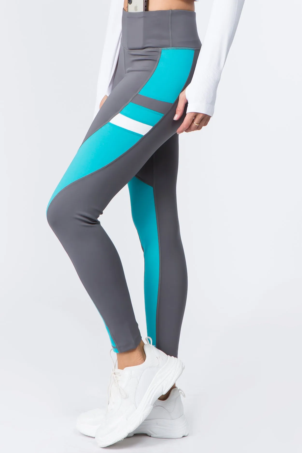 Active Colorblock Sport Leggings