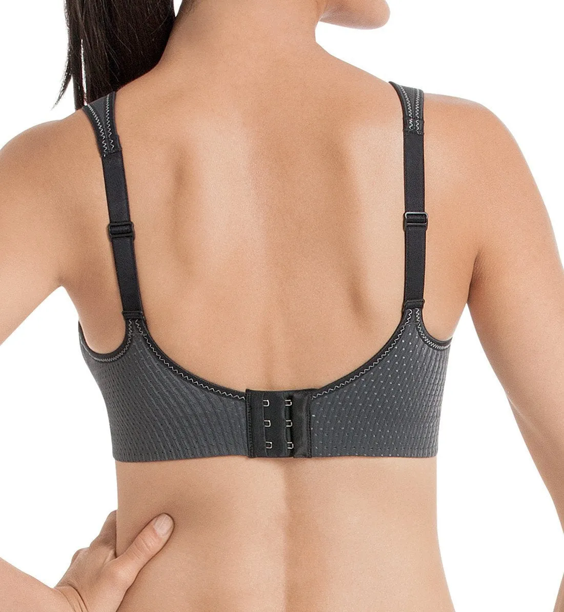 Anita Active Air Control Wirefree Padded Sports Bra Anthracite