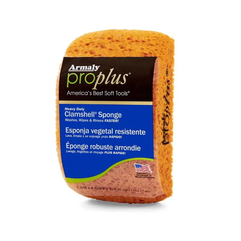 Armaly ProPlus Heavy Duty Turtleback Sponge For All Purpose 7.4 in. L 1 pc