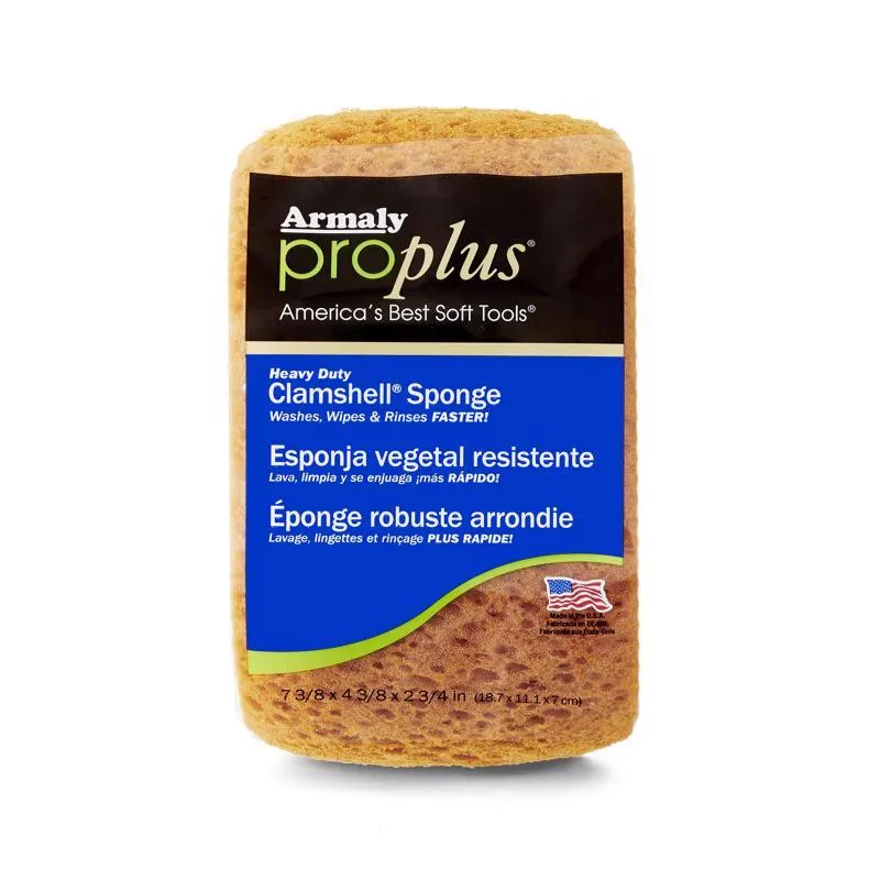 Armaly ProPlus Heavy Duty Turtleback Sponge For All Purpose 7.4 in. L 1 pc