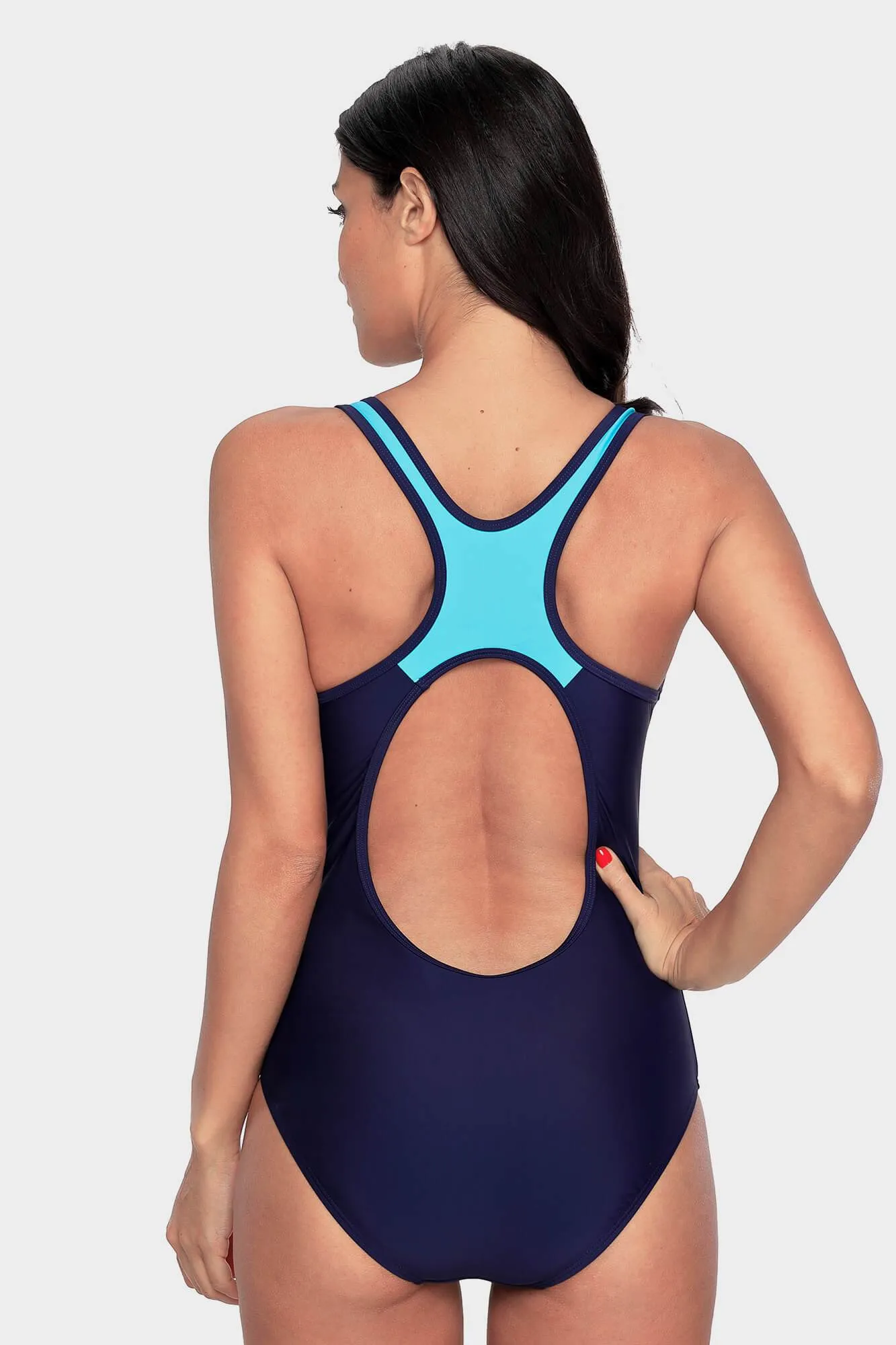 Attraco Athletic Aqua Super Pro Racerback Swimsuit