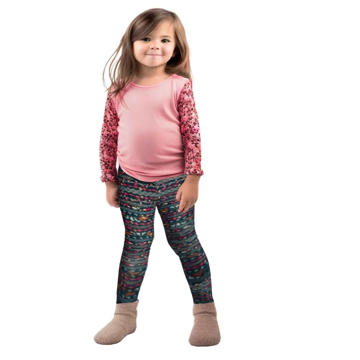 Baby Girls Leggings | Pants | Animal Print | Age 9 - 24M | 2G