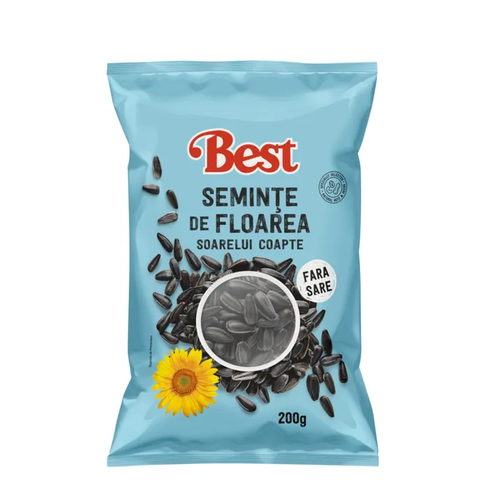 BEST Sunflower seeds roasted without salt 200g