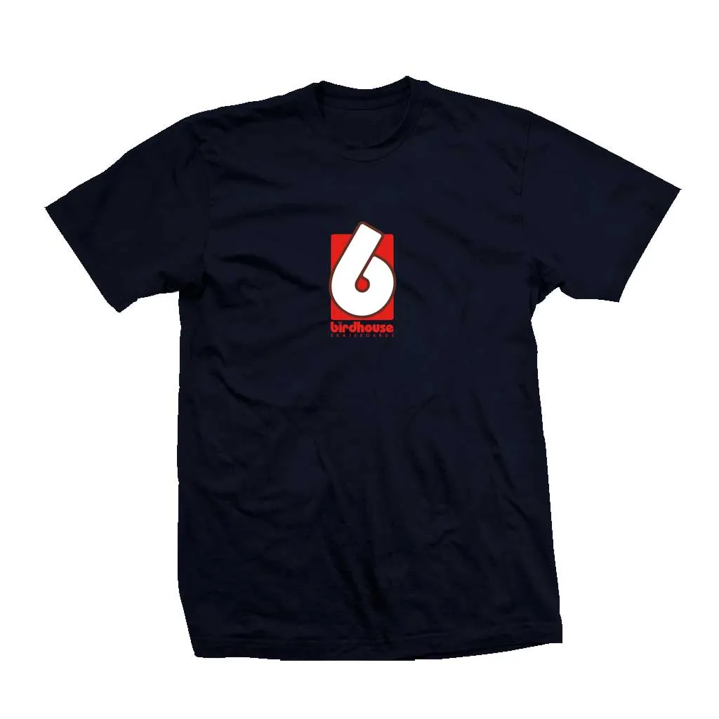 Birdhouse B Logo Tee - Navy