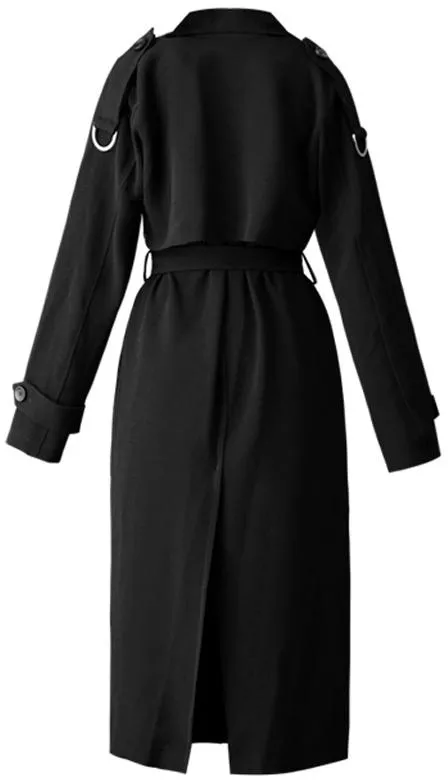 Black Wrap Coat