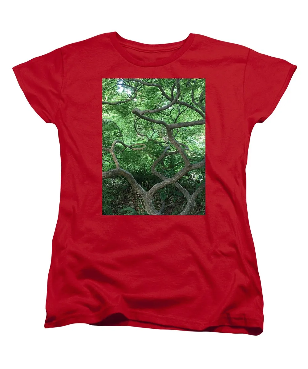 Cascading Japanese Maple - Women's T-Shirt (Standard Fit)