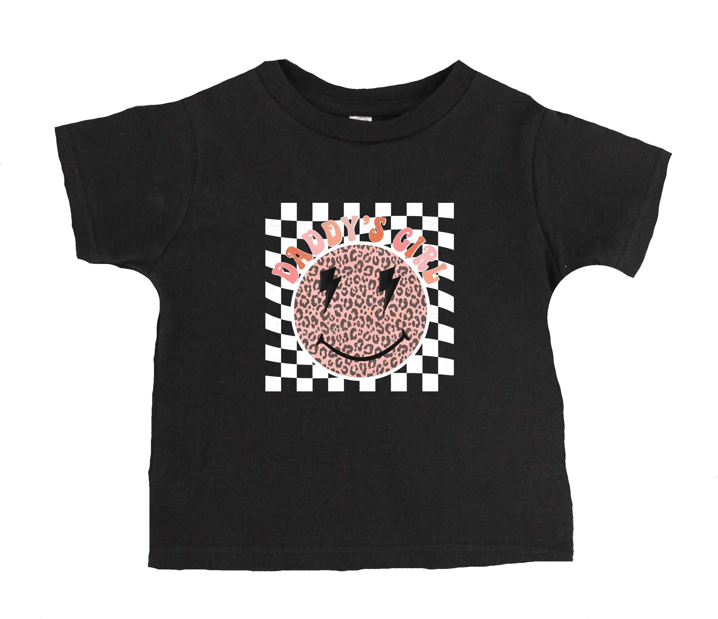 Checkered Daddy's Girl T-Shirt