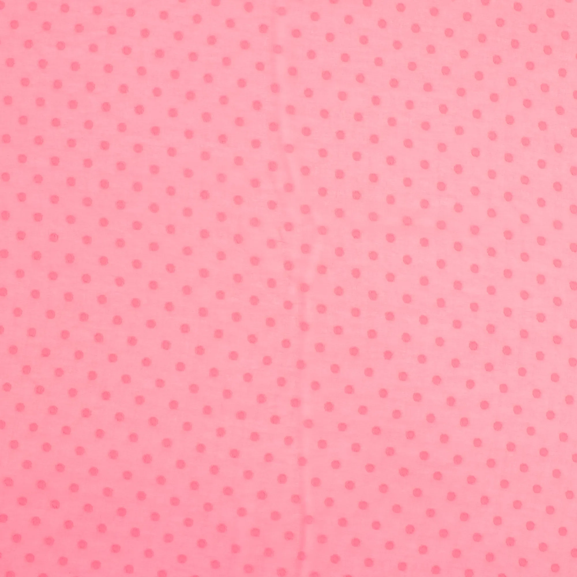 Chiffon with Dot - ROSY - Hot Pink