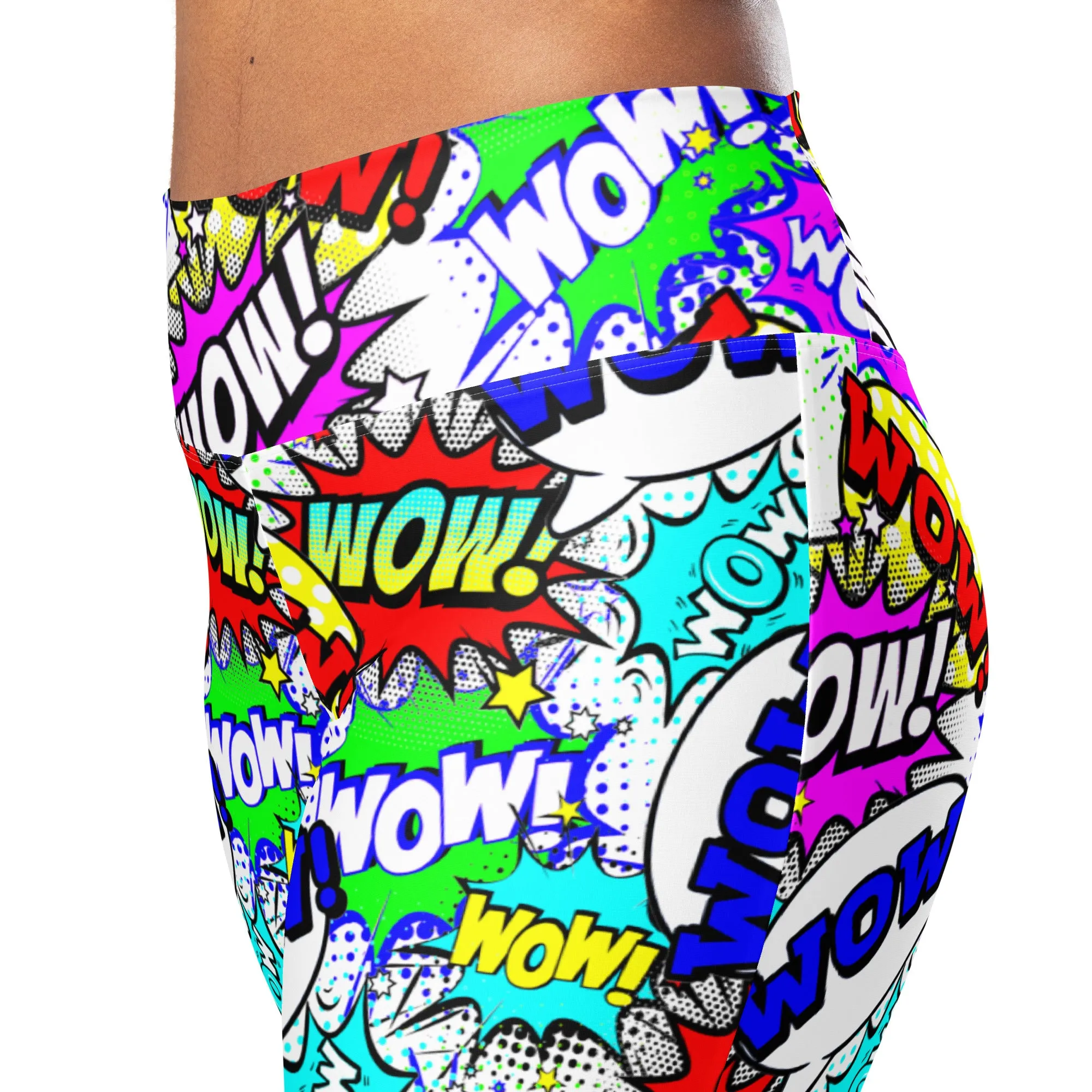 Comic Book Flare leggings, lioness-love