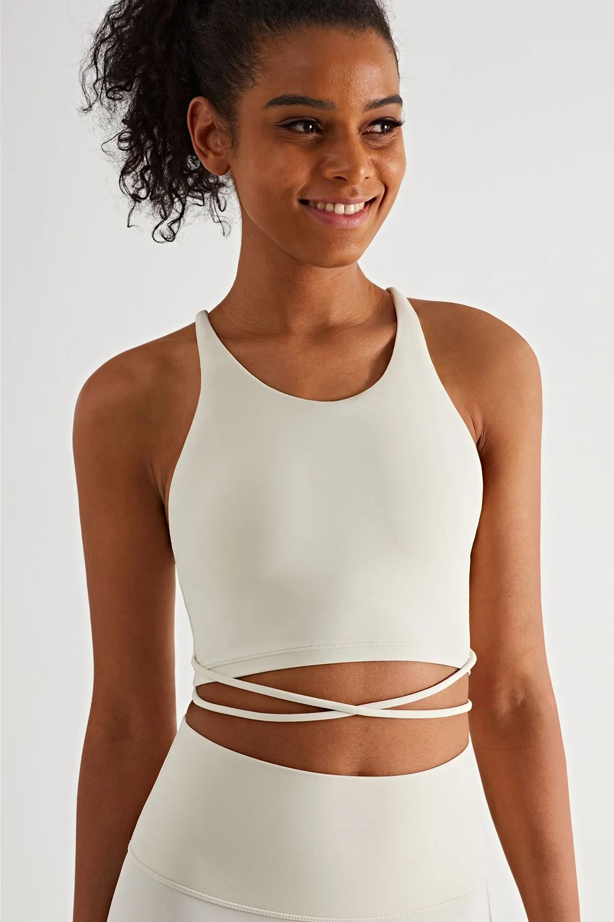 Crossover Straps Sports Bra