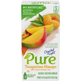 Crystal Light Pure Tangerine Mango On the Go 7ct