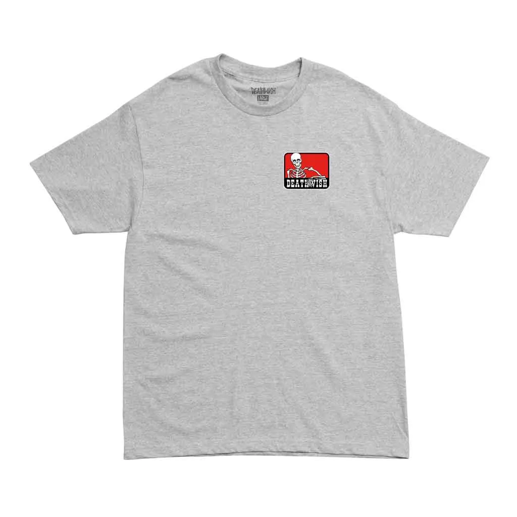 Deathwish Benny S/S Tee - Heather Grey