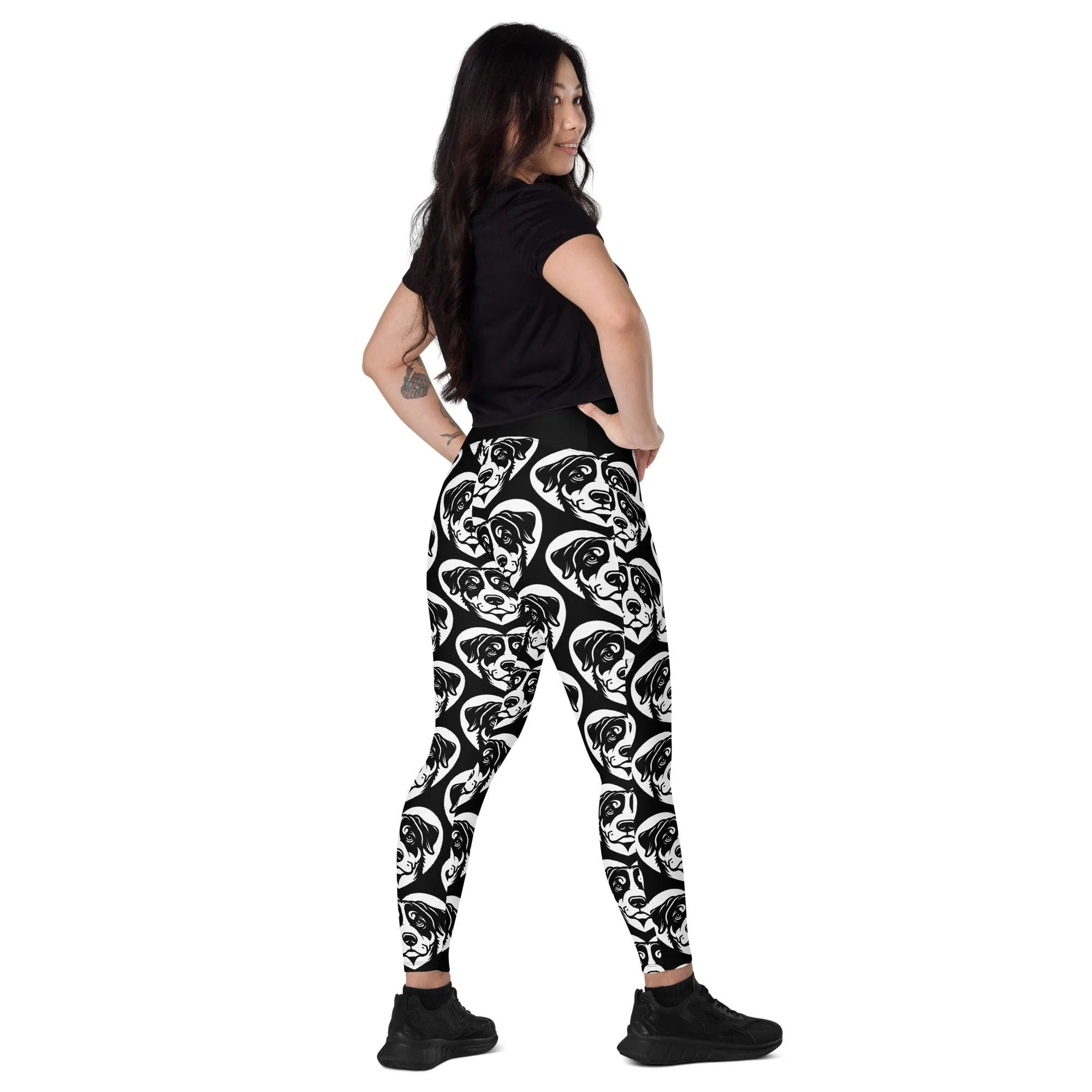 DOG BREED LEGGINGS with pockets - ENTLEBUCHER MOUNTAIN DOG - HERTTAHOUND