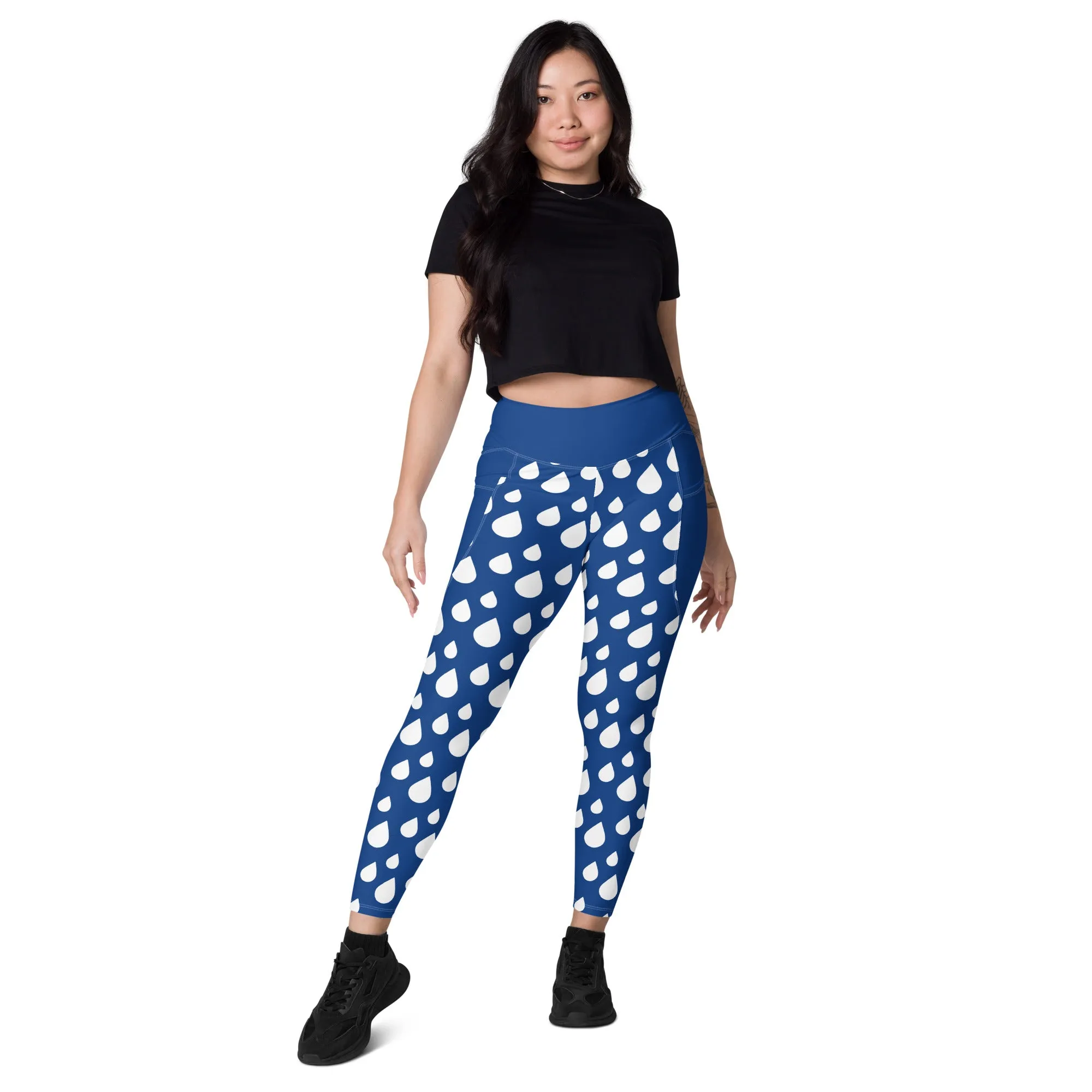 Dotted Yoga Leggings with pockets