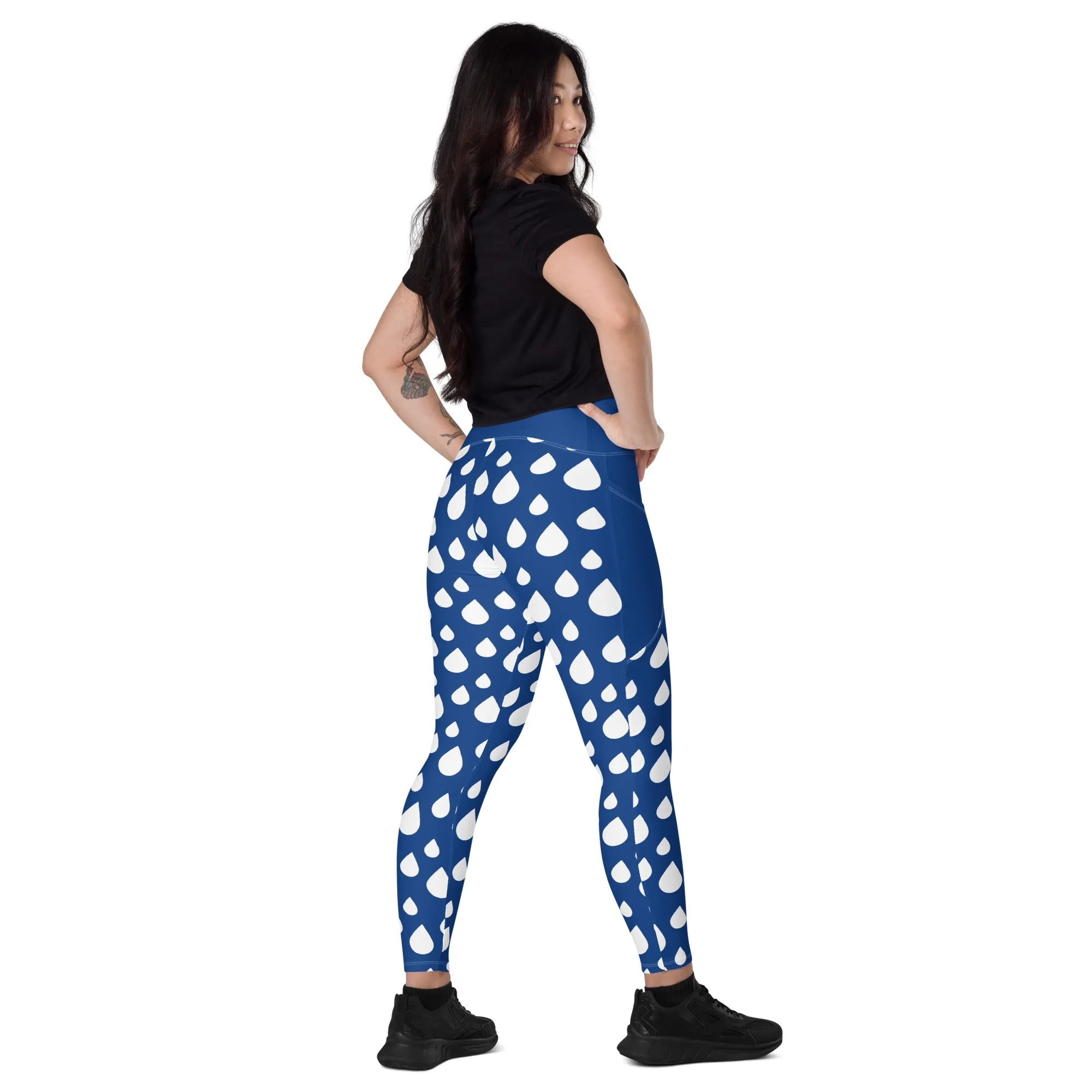 Dotted Yoga Leggings with pockets