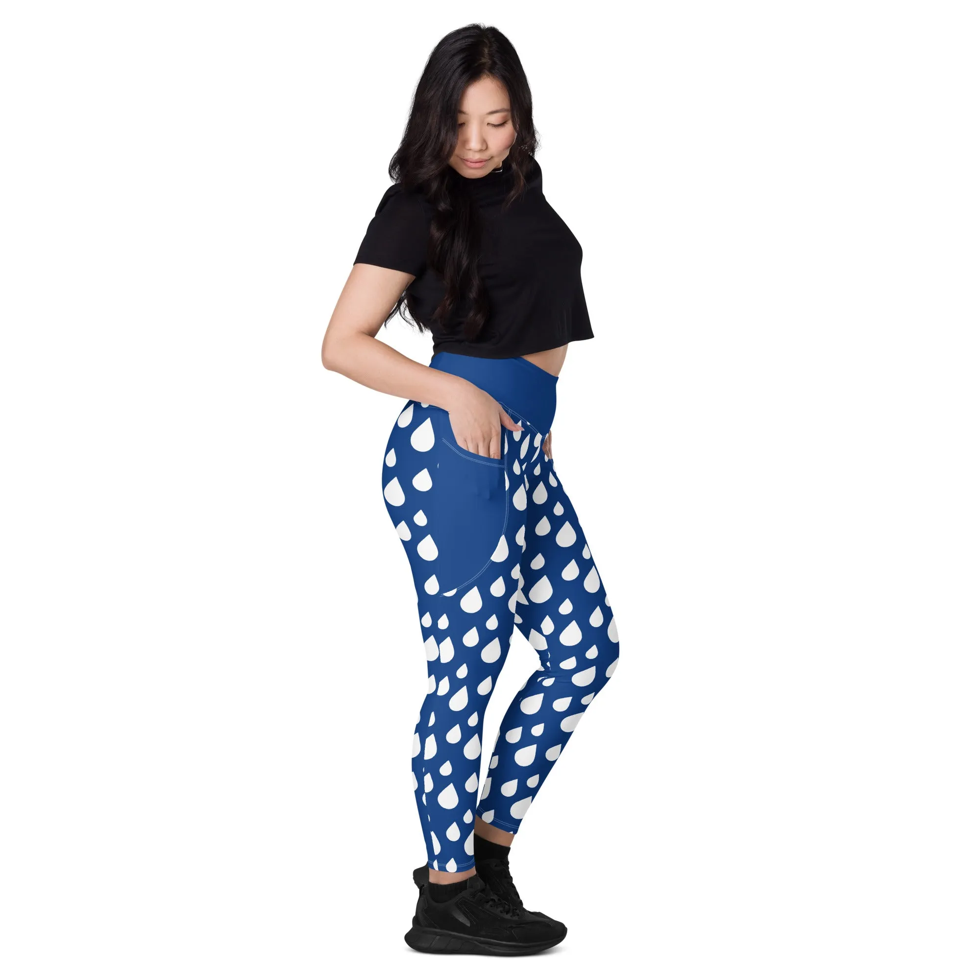 Dotted Yoga Leggings with pockets