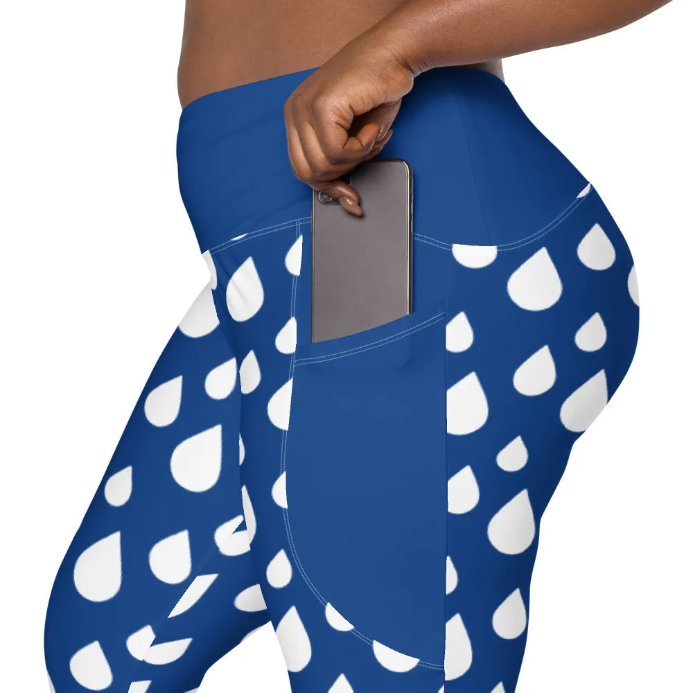 Dotted Yoga Leggings with pockets