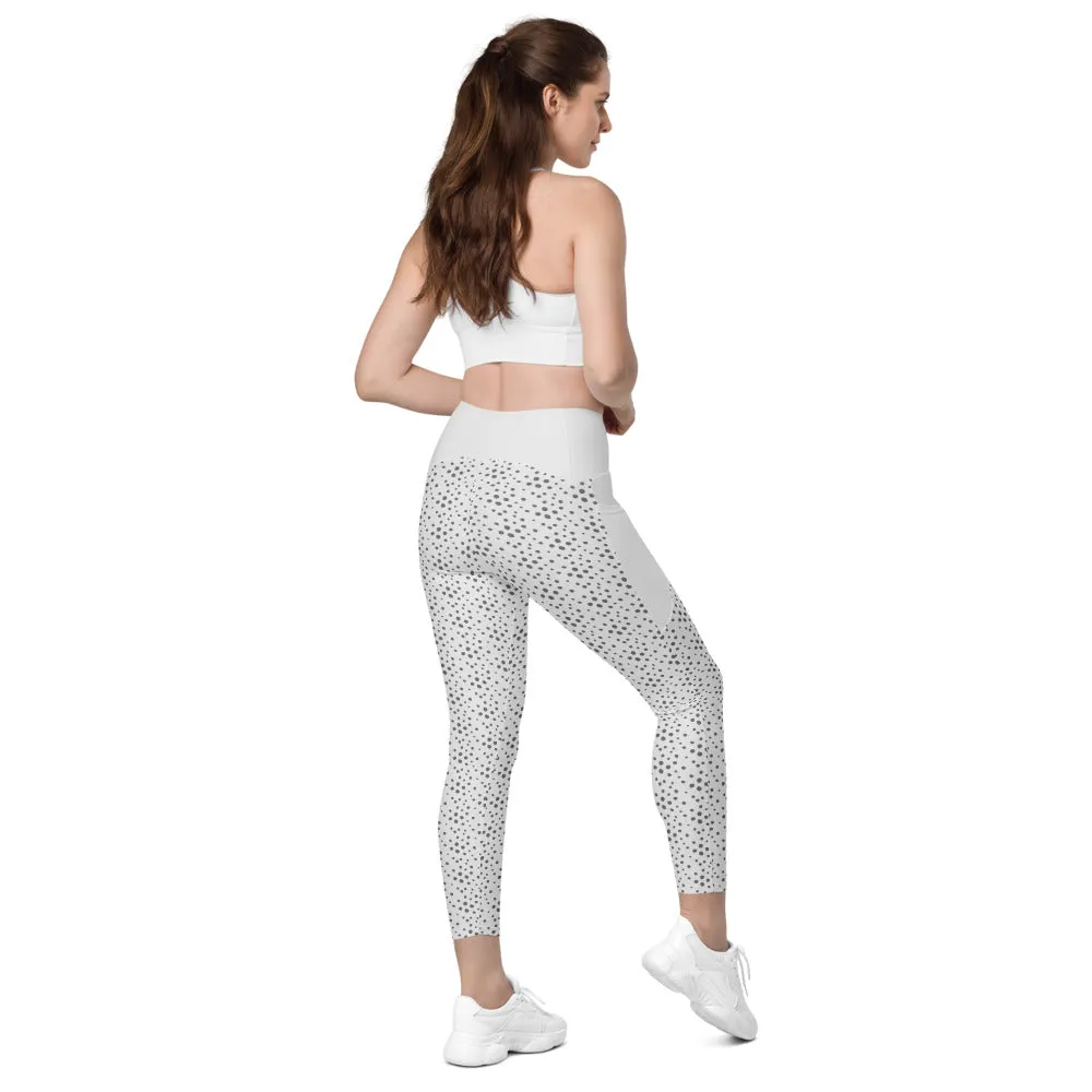 Dotted Yoga Leggings with pockets