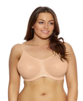 Elomi Energise Underwire Sports Bra, Nude | Beige Elomi Sports Bras