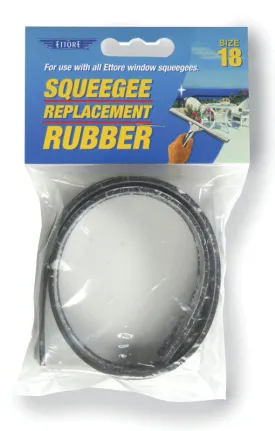 Ettore 18 in. Rubber Squeegee Replacement Rubber