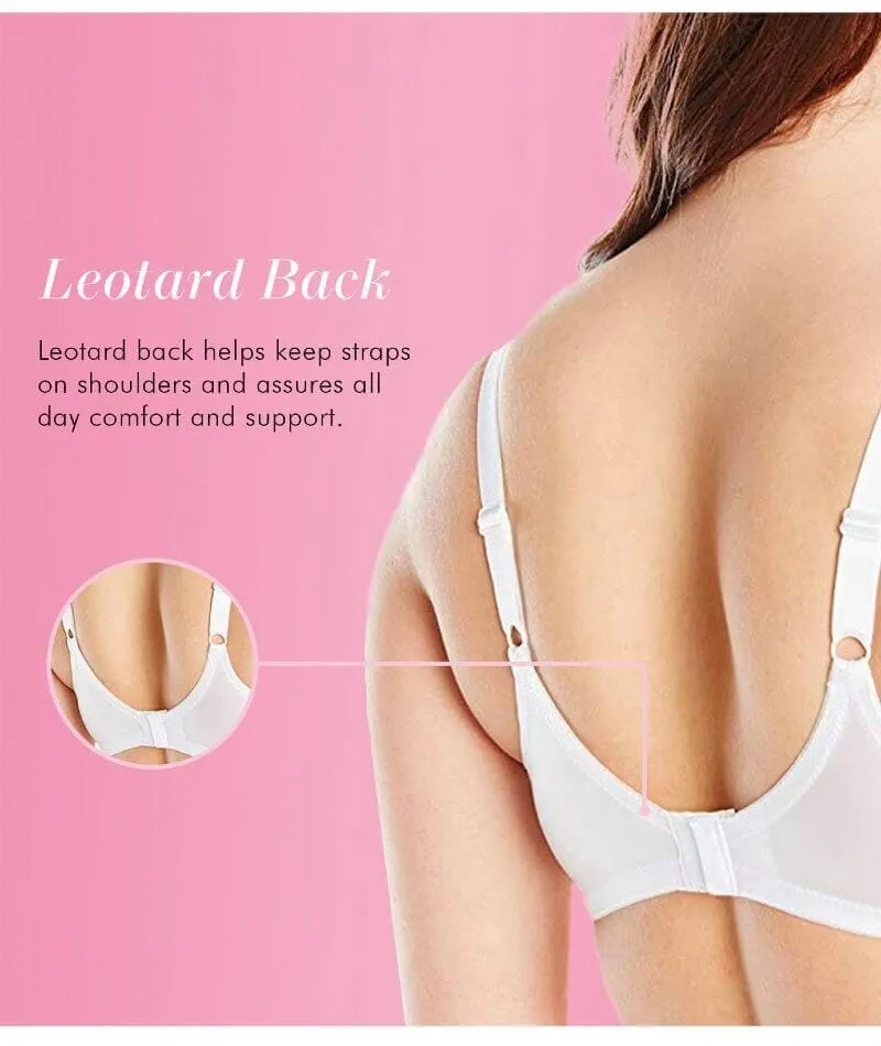 Exquisite Form Fully Minimiser Underwire Bra - White