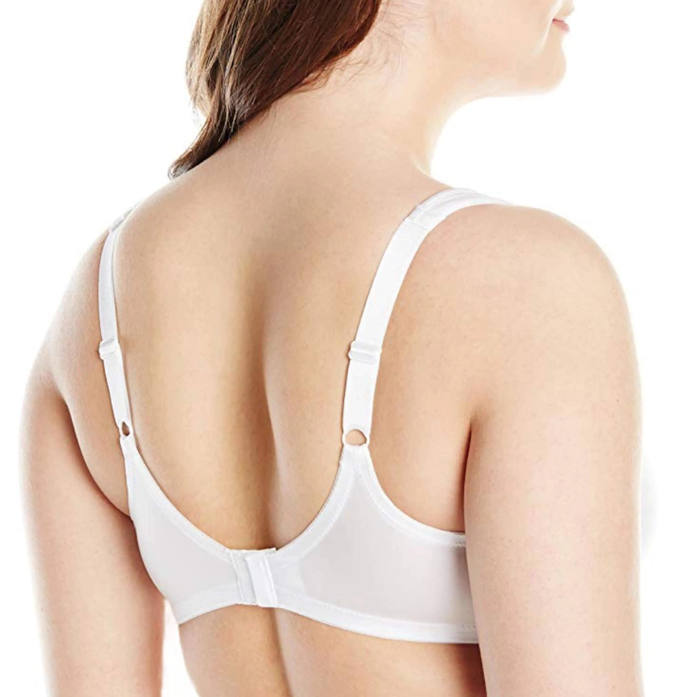 Exquisite Form Fully Minimiser Underwire Bra - White