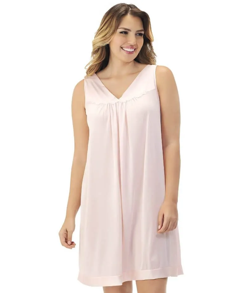 Exquisite Form Short Gown Plus - Pink Champagne