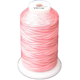 Exquisite Medley Variegated Thread - Cotton Candy 5000M V5110