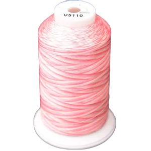 Exquisite Medley Variegated Thread - Cotton Candy 5000M V5110