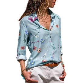 fashion Leisure Blouse Shirt Casual Tops