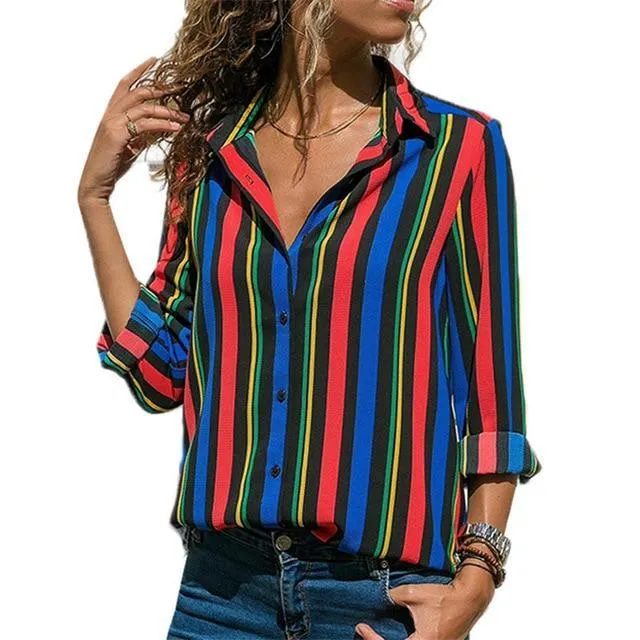 fashion Leisure Blouse Shirt Casual Tops