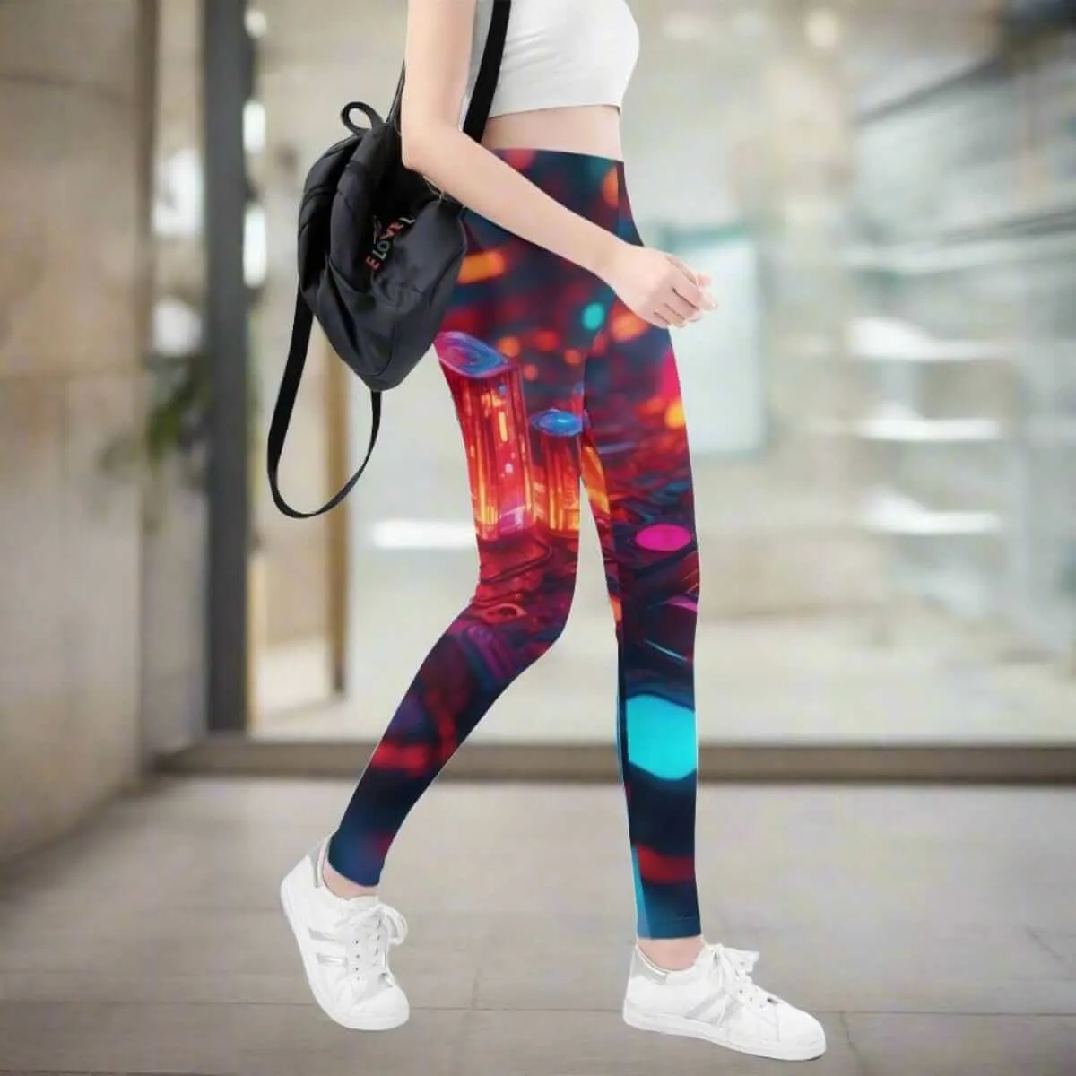 Flowy Nebula Soft Leggings- Breathable and Comfortable