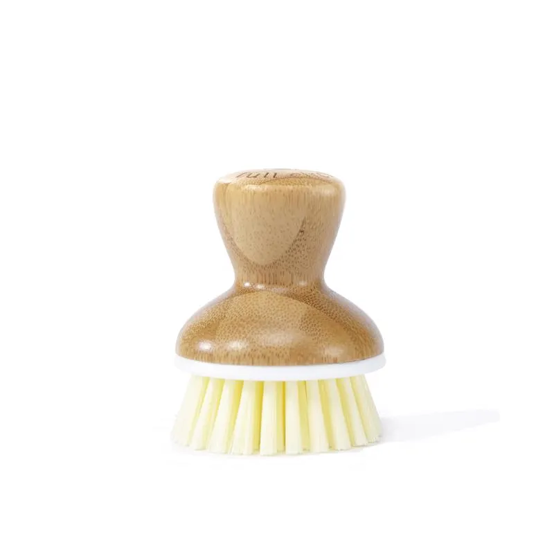 Full Circle Bubble Up 2.36 in. W Medium Bristle Bamboo Handle Dish Brush