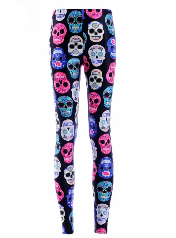 Funny Prints Attractive Leggings Pants Stretch Pants