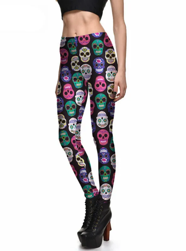 Funny Prints Attractive Leggings Pants Stretch Pants