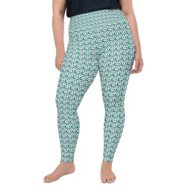 Genius Series Adult Plus Size Leggings - Sierpinski