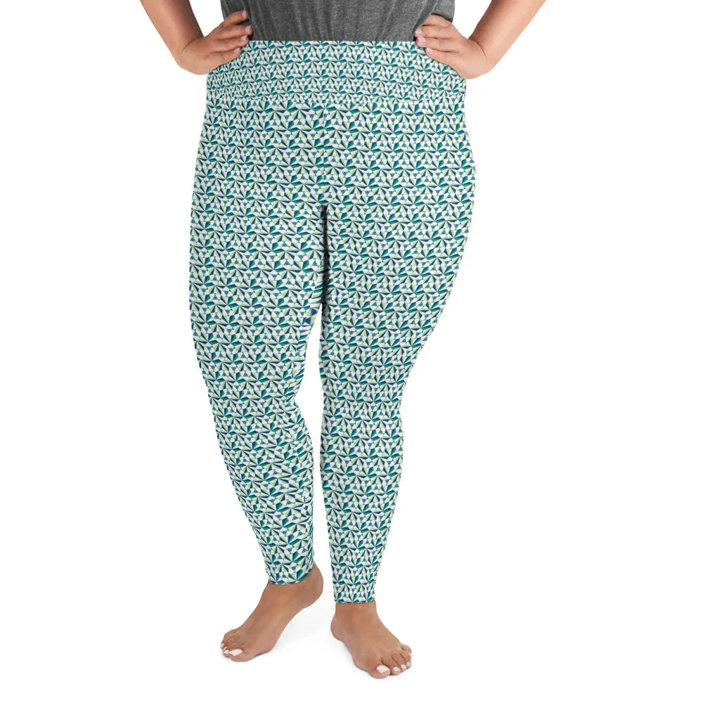 Genius Series Adult Plus Size Leggings - Sierpinski