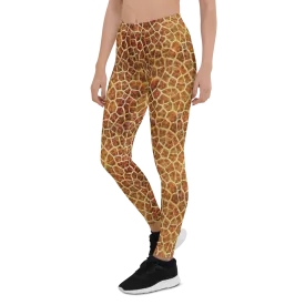 Giraffe Pattern Leggings