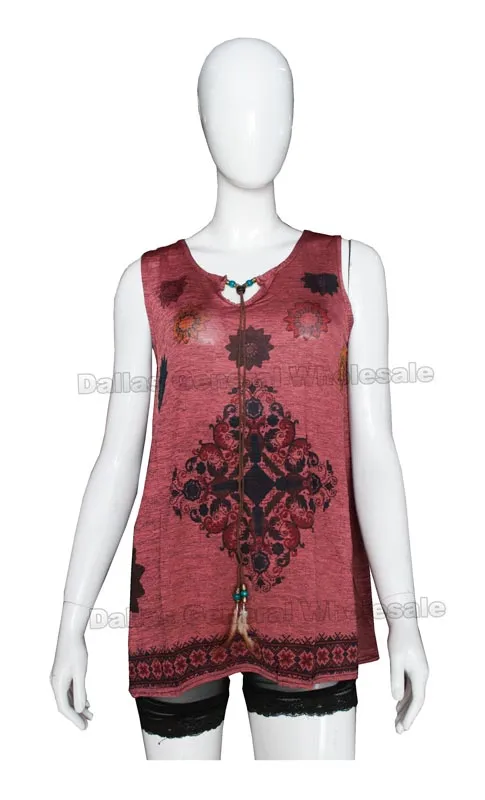 Girls Western Sleeveless Tops Wholesale