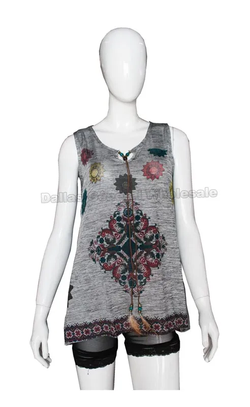 Girls Western Sleeveless Tops Wholesale