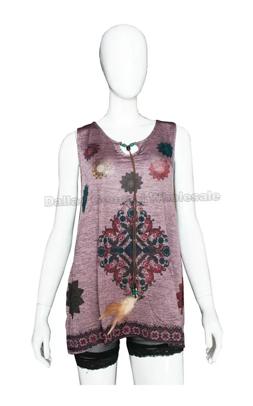 Girls Western Sleeveless Tops Wholesale