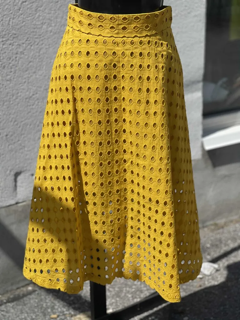 H&M Lined Circle Cutout Skirt 6