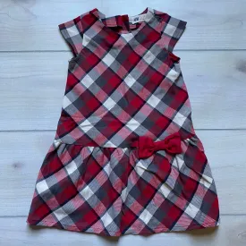 H&M Plaid Holiday Dress