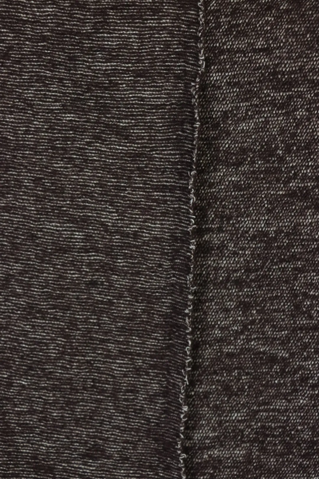 Heathered Hickory Brown Bray Yarn Dyed Wool Knit | By The Half Yard