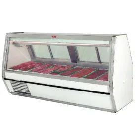 Howard McCray (SC-CMS40E-10-LED) 125" Refrigerated Meat Case with Four Glass Doors