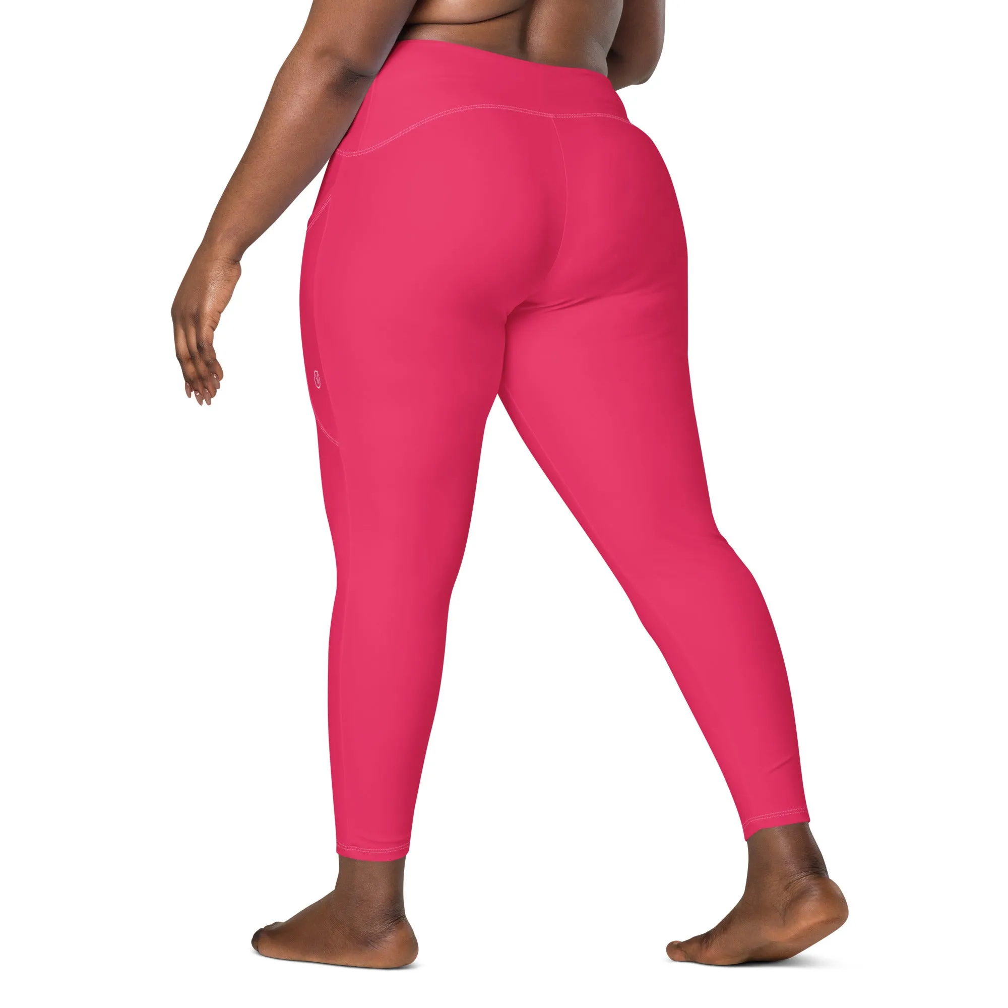 Humble Sportswear™ Flame Pink Pocket Leggings