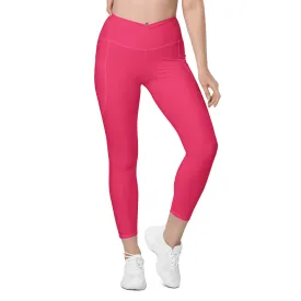 Humble Sportswear™ Flame Pink Pocket Leggings