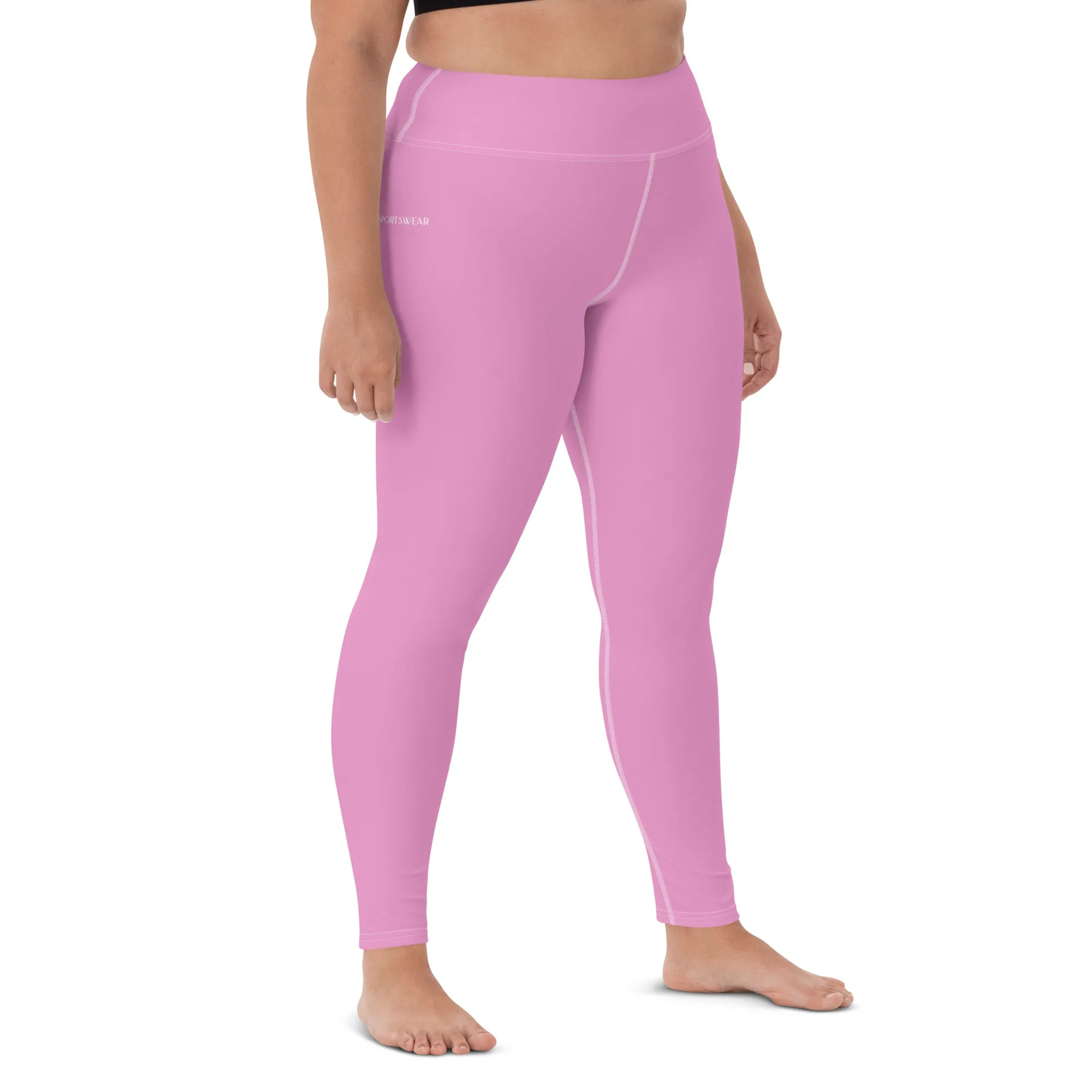 Humble Sportswear™ Women's Melrose Pink High Waist Leggings