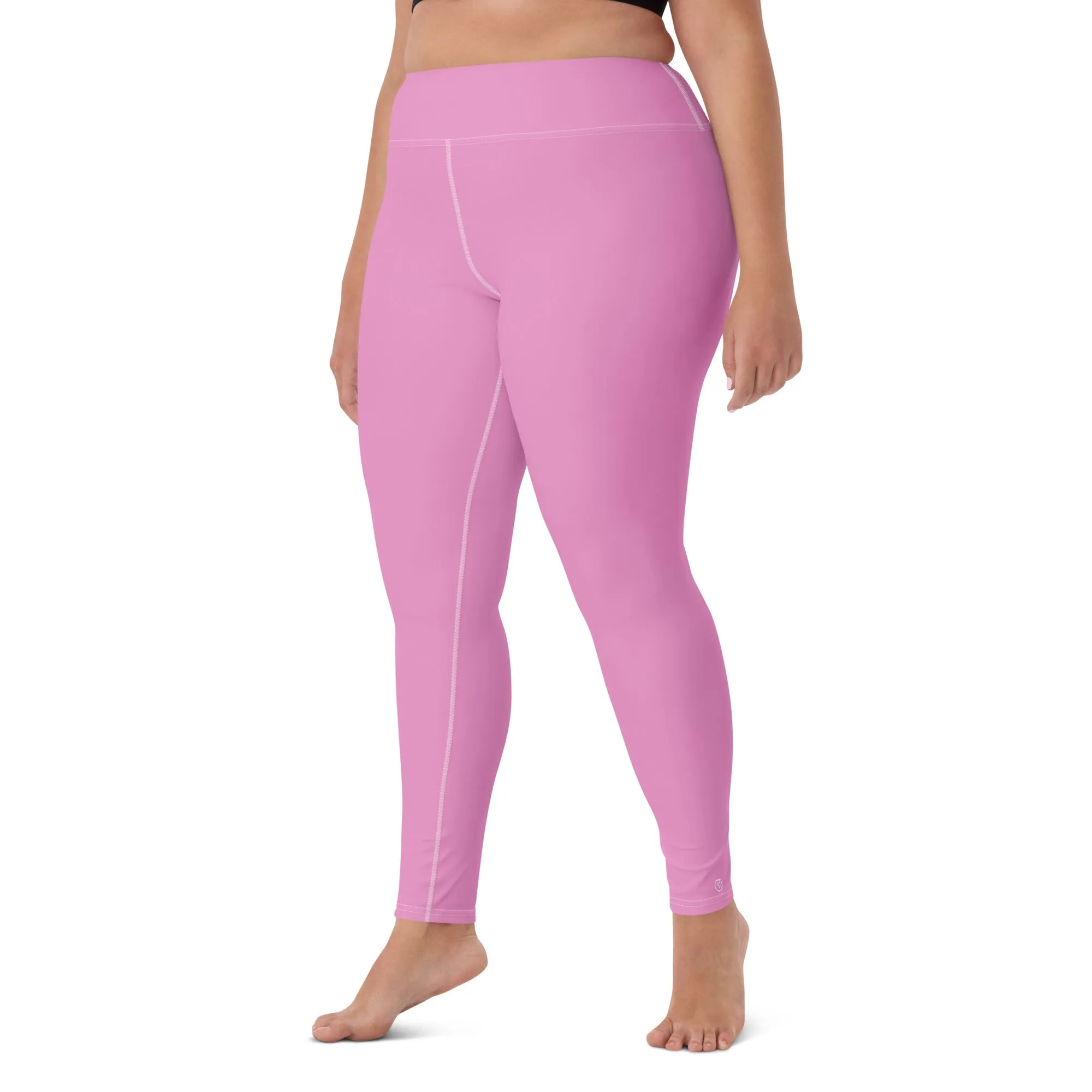 Humble Sportswear™ Women's Melrose Pink High Waist Leggings